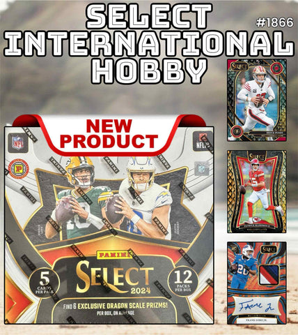 🚨 Break 1916 - NFL Select International Hobby 🐉 🚨
