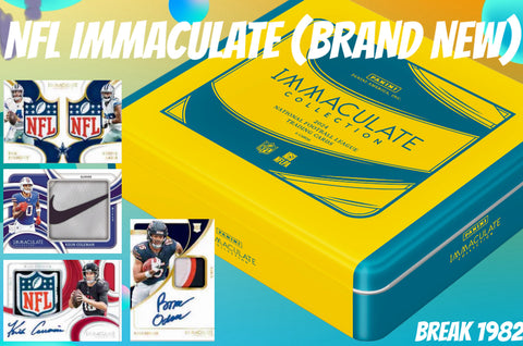 🚨 Break 1982 - NFL Immaculate 2024 (Brand New) 🚨