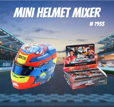 🚨 Break #1933- F1 Mini Helmet mixer 🚨