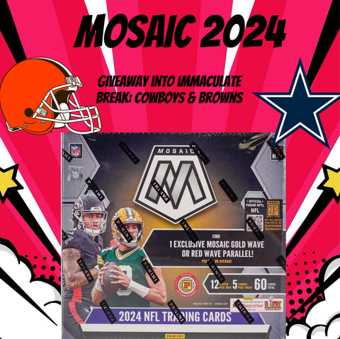 🚨 Break 1991- NFL Mosaic + Giveaway 🚨