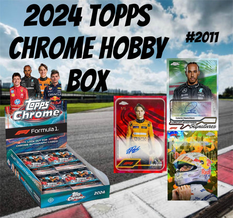 🚨 Break #2011 - F1 Topps Chrome Hobby box 🚨