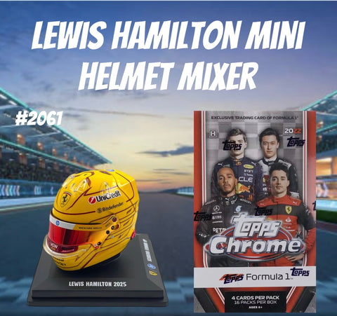 🚨 Break #2061 - Lewis Hamilton Mini Helmet Mixer 🚨