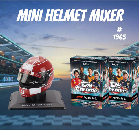 🚨 Break #1965- F1 Mini Helmet mixer 🚨