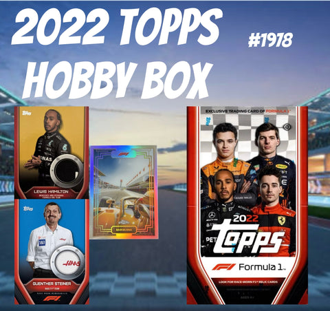 🚨 Break #1978 - F1 2022 Hobby box 🚨