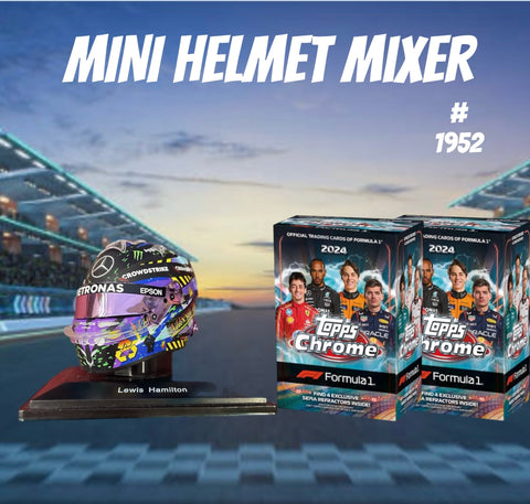 🚨 Break #1952 - F1 Mini Helmet mixer 🚨
