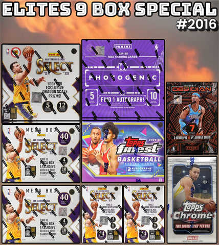 🚨 Break 2016 -  Elites 9 Box Special 🚨