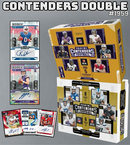 🚨 Break 1959 - Contenders Mix - 10 Auto 23/24  🚨